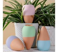 SilverChry Irrigazione a Goccia Automatica, Coni Annaffiatori per Vasi, Dosatore Acqua Piante, Sfere per Irrigazione, Automatiche per Irrigazione Piante, Vasi Terracotta per Giardino Balcone (Cono)