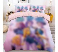 SilverChry Kp Hunter Set Copripiumino, per Bambini 135x200 cm | Copripiumino Singolo da Letto per Bambini, Set 3 Pezzi in Microfibra con 2 Federe, Morbido e Traspirante, con Chiusura Lampo