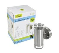 SilverCloud LED - lampada a parete per esterni D della Light W32, Acciaio Inossidabile