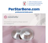 Silverette coppette proteggi capezzoli per l’allattamento in argento