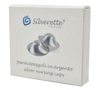 Tecnologia Ospedaliera SILVERETTE MINI COPPETTE PROTEZIONE CAPEZZOLI IN ARGENTO 2 PEZZI