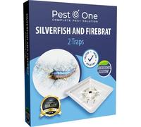 Silverfish Exterminator Pack - 2 trappole atossiche per pesciolini d'argento | Proteggi la tua casa dai parassiti nocivi | Controllo rapido ed efficace per i pesciolini d'argento | Sicuro per animali