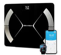 Silvergear® Bilancia Pesapersone Digitale | Bilancia Impedenziometrica Professionale per Massa Magra e Grassa | Bilancia Smart Bluetooth con App | BMI, Peso, Acqua, Proteine, Peso Osseo, BMR