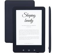 Silvergear® Ebook Reader con Retroilluminazione | Touchscreen E-Ink da 6 Pollici | Memoria da 4 GB per 3000+ E-Books | Pocketbook | Antiriflesso e Leggero | Nero