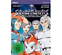 Silverhawks - Die Retter des Universums, Vol. 1 / Die ersten 32 Folgen der Kult-Serie (Pidax Animation) [4 DVDs]