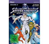 Silverhawks - Die Retter des Universums, Vol. 2 / Weitere 33 Folgen der Kult-Serie (Pidax Animation) [4 DVDs]