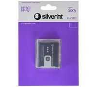 Silverht 40001 - 960 Mah Batteria fotocamera np-bg1 per Sony di, colore: bianco