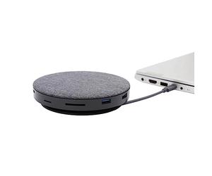 SILVERHT ADAPTADOR Type-C LT-U39 HUB 11 EN 1 + CARGADOR Qi 17127