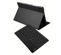 SILVERHT Custodia con tastiera Bluetooth e touchpad per Samsung Galaxy Tab A11+/A9+ 11" con supporto regolabile, colore nero