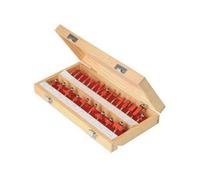 Silverline 0.6cm TCT Punta Del Router Set 24pce Fai da Te Potenza Accessori