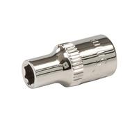 Silverline 1/4' Chiave a bussola metrica