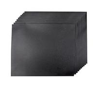 Silverline 10 fogli abrasivi, Levigatura secco o bagnato, Multicolore, 741343