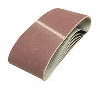 Silverline 196070, Set di nastri abrasivi, 100 x 610 mm, 5 pz., grana 60