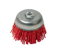Silverline 220410 Spazzola di fili nylon abrasivi a tazza 100 mm