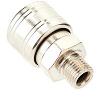 Silverline 237552 Raccordo con fillettatura maschile, attacco rapido Euro 1/4 BSP