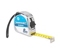 Silverline, 244579, Misura di nastro 8 m x 25 mm