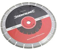 Silverline 244998 - Disco diamantato per saldatura laser 300 x 22,2 mm