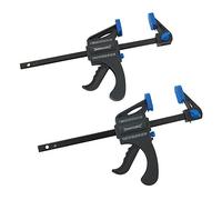 Silverline 250108 2 Mini Morsetti, Rilascio Rapido, 100 mm