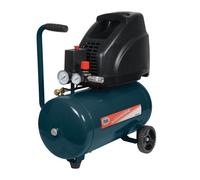 Silverline, 268436, Compressore senza olio, 24 L, 1,5 CV