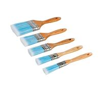 Silverline 282408, Set di pennelli sintetici 5 p.zi 19, 25, 40, 50 e 75 mm