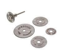 Silverline 289305 Set Lame Circolari per Sega HSS 6 Pezzi