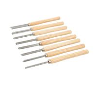 SET SCALPELLI SGORBIE PER LEGNO INTAGLIO TORNIO 8pz SILVERLINE 303159