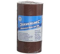 Silverline 306729 Rotolo Abrasivo Corindone, 10 mt, Grana 180