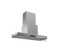 SILVERLINE 3129.9.733.27 CAPPA ASPIRANTE A PARETE 90CM INOX 635 m3/h