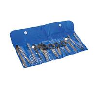 Silverline 333101 Kit di Utensili per la Rimozione delle Autoradio, Argento, Set di 20 Pezzi