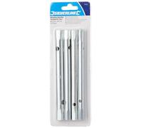 Silverline 395020 Set di Chiave a Candela, Controdado a Monoblocco, 4 PCE