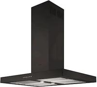 SILVERLINE 4110.9.733.03 CAPPA A ISOLA 90CM ASPIRANTE BLACK CLASSE C [EEK: C]