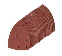 Silverline 427816 Fogli Abrasivi a Strappo 102 x 62 mm, 93 mm, 25 Pezzi