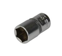 Silverline 438281 Bussola 1/4" 6pt metrica, 10 mm
