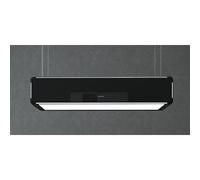 Silverline 4390 Lightline BK - 4390.2.733.02 Cappa Soffitto | Classe A | Filtrante, alluminio/carbone, illuminazione LED, portata max 600 m³/h
