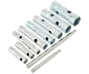Silverline 571532 Set di Chiave a Tubo, 8 Pezzi, 8-22 mm