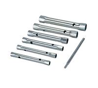 Silverline 589709 Set di Chiave a Tubo Metriche, 6 Pezzi, 8-19 mm