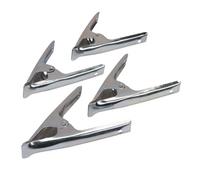 Silverline 630014 - Set di mollette, 4 pz., 70 mm