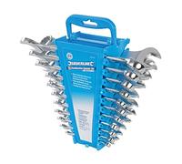 SET CHIAVI COMBINATE 22 PZ INGLESI STELLA E FISSA 6-22mm e 1/4"-7/8" SILVERLINE