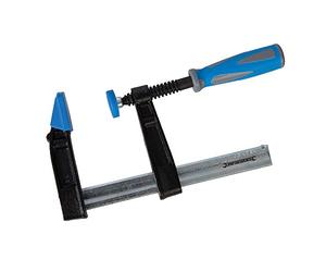 Silverline 675027 - Sergente robusto in ghisa malleabile, 150 x 80 mm