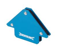 Silverline 675214 - Magnete per saldatura, Capacità 8.5 kg, Blu, 75 mm