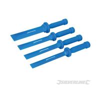 Silverline 683505 Kunststoff-Schaber, 4-tlg. Set