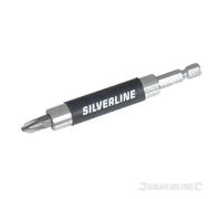 Silverline 704401 Supporto magnetico bit con supporto a vite 1/4 pollici, esagonale