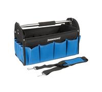 Silverline Resistente Borsa Attrezzi Base Rigida 400mm Conservazione Fai da Te