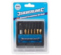 Silverline 749243 Espositore di Punte Diamantate a 7 pezzi