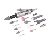 Silverline 783100 - Smerigliatrice pneumatica, 15 pezzi (160 mm)