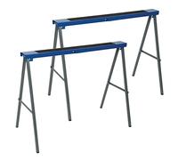 Silverline 783160 Coppia di Cavalletti di Metallo per Segare, 100 Kg
