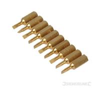 Silverline 792086, Set di punte a taglio diamantate, 10 pz., 6 mm