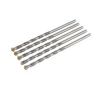 Silverline 793746 - Punte per pietra in metallo duro, 5 pezzi, 10 x 200 mm