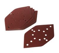 Silverline 861000 10 Fogli Abrasivi Dettagliati, Grana 120, 210 x 110 mm