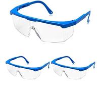 Silverline 868628 Occhiali di protezione, Pacco da 3